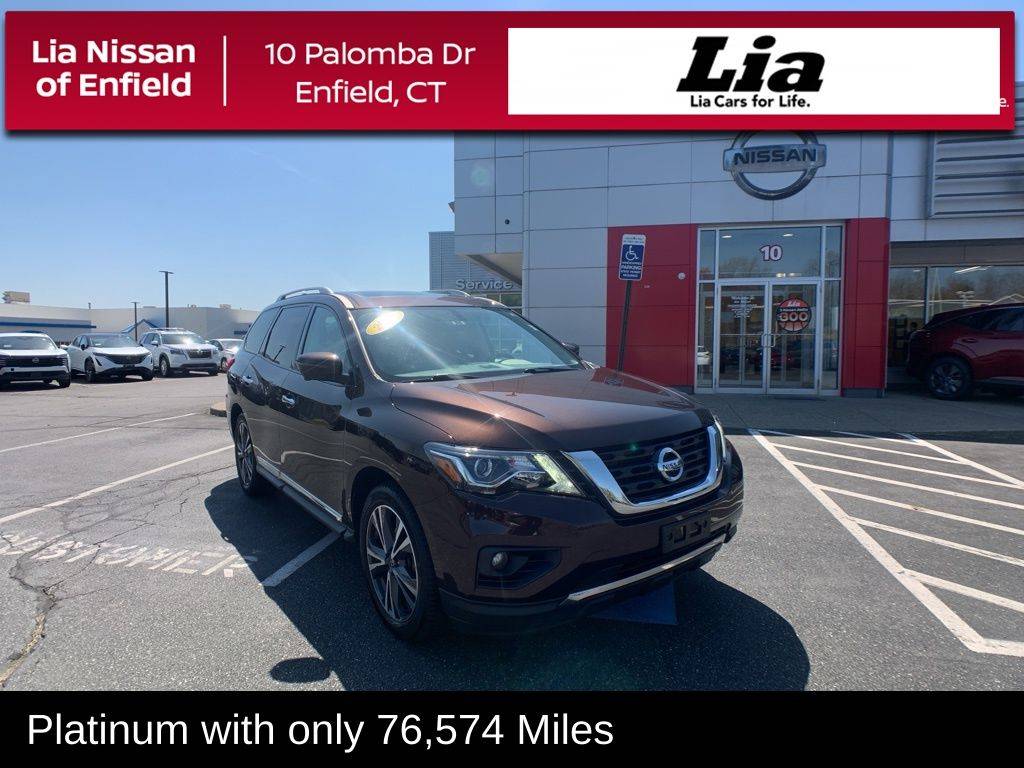 2020 Nissan Pathfinder Platinum — SUV — 76,559 mi — Enfield, CT
