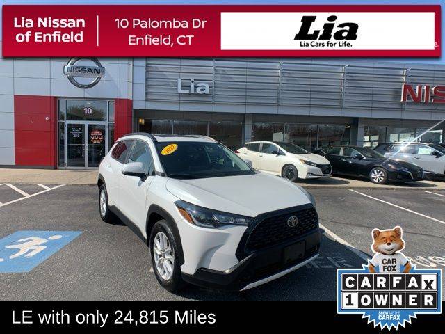 2022 Toyota Corolla Cross LE — SUV — 24,812 mi — Enfield, CT