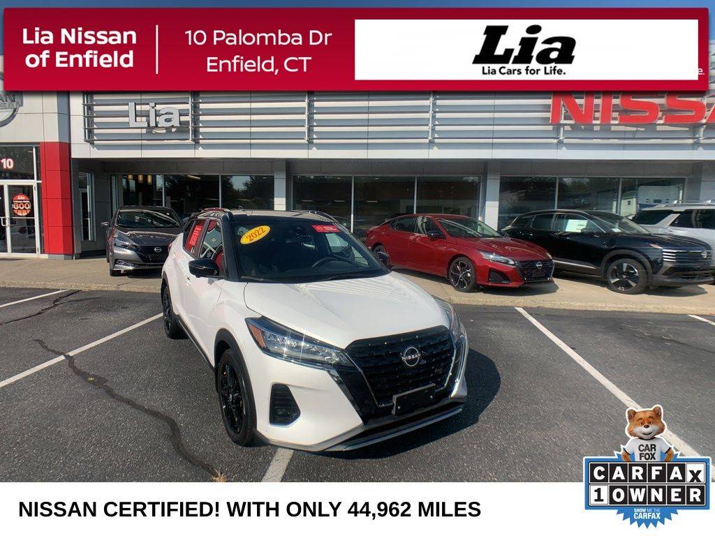 2022 Nissan Kicks SR — SUV — 44,949 mi — Enfield, CT