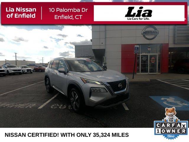 2021 Nissan Rogue SL — SUV — 35,311 mi — Enfield, CT