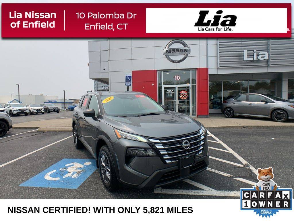 2024 Nissan Rogue S — SUV — 5,818 mi — Enfield, CT