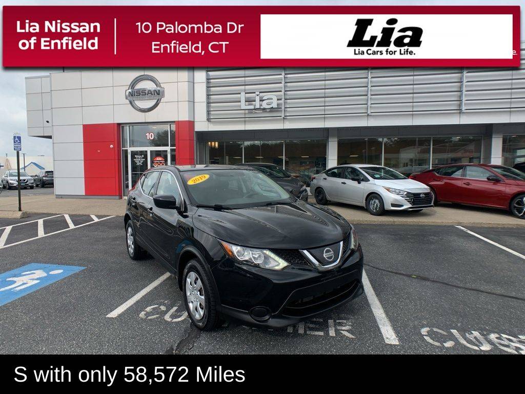 2019 Nissan Rogue Sport S — SUV — 58,544 mi — Enfield, CT