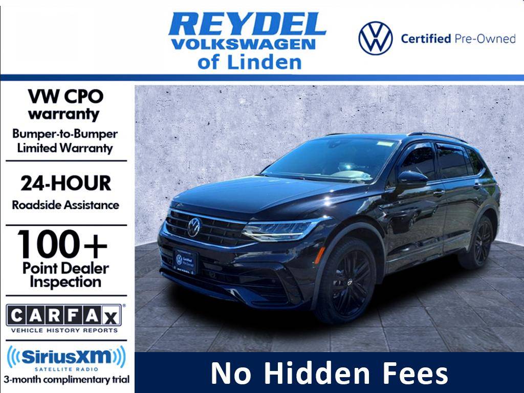 2022 Volkswagen Tiguan SE R-Line Black — SUV — 18,458 mi — Roselle, NJ