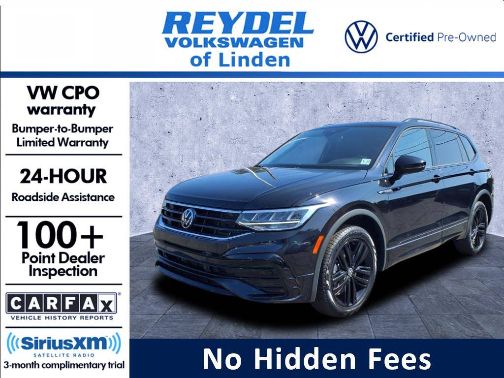 2022 Volkswagen Tiguan SE R-Line Black — SUV — 36,899 mi — Roselle, NJ