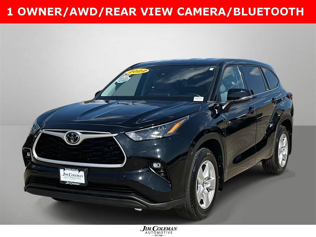 2022 Toyota Highlander LE — SUV — 39,699 mi — Bethesda, MD
