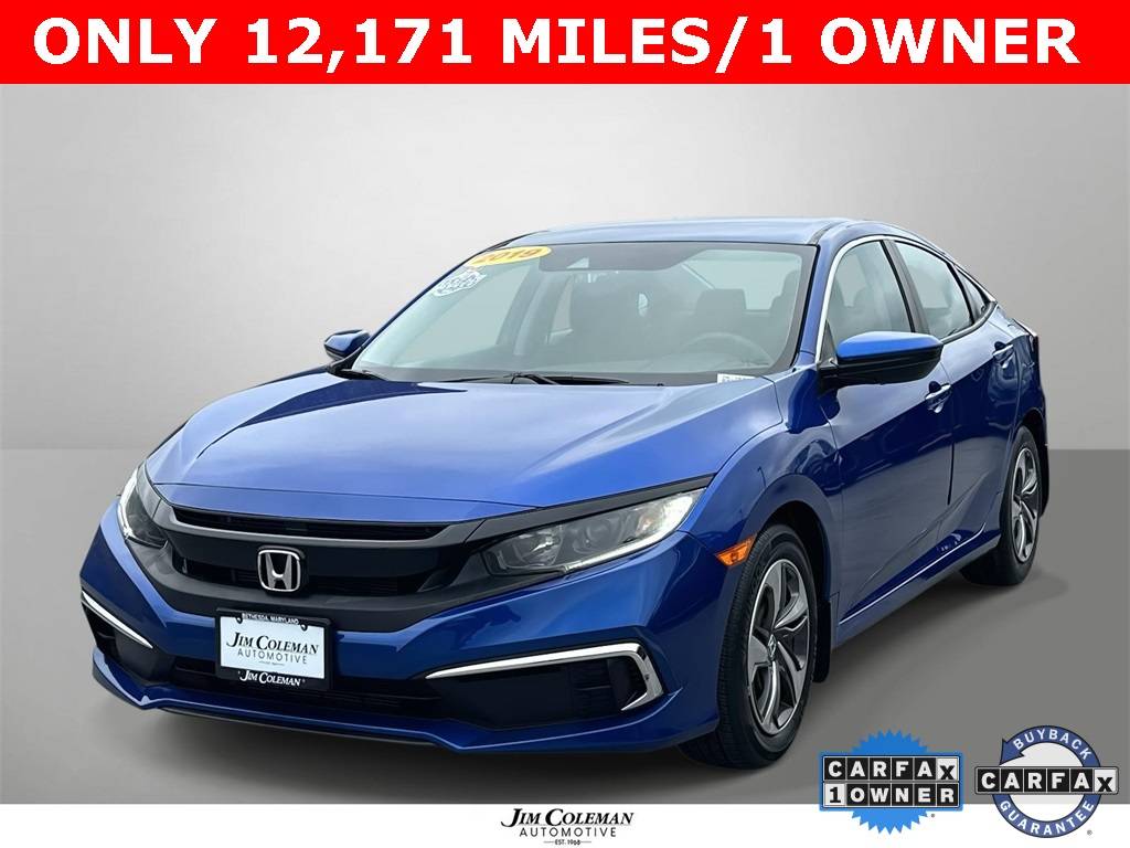 2019 Honda Civic LX — Sedan — 12,171 mi — Bethesda, MD