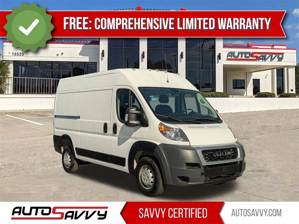2021 Ram ProMaster Cargo Van 1500 — Cargo Van — 37,398 mi — Clearwater, FL