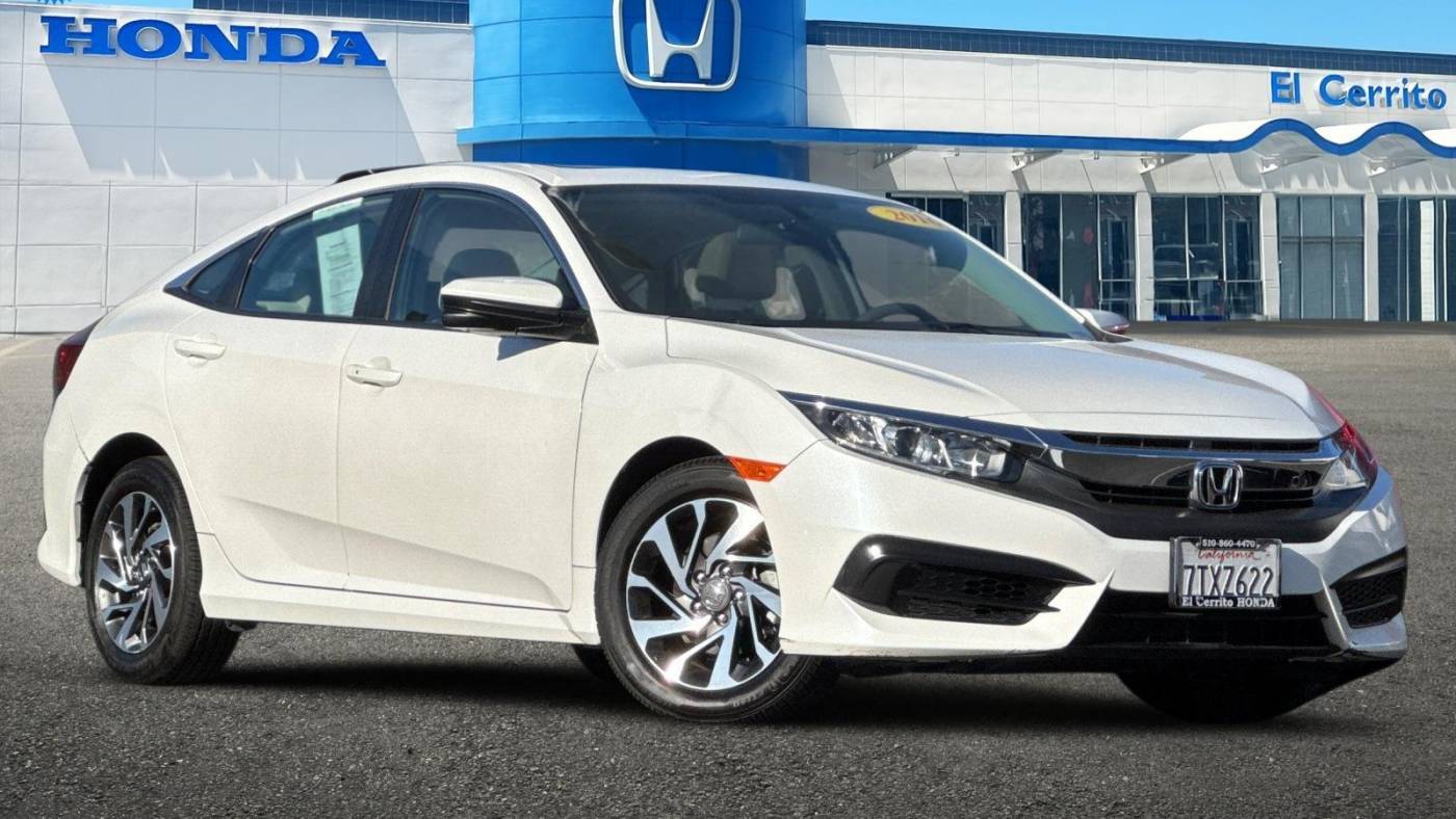 2016 Honda Civic EX — Sedan — 38,956 mi — El Cerrito, CA