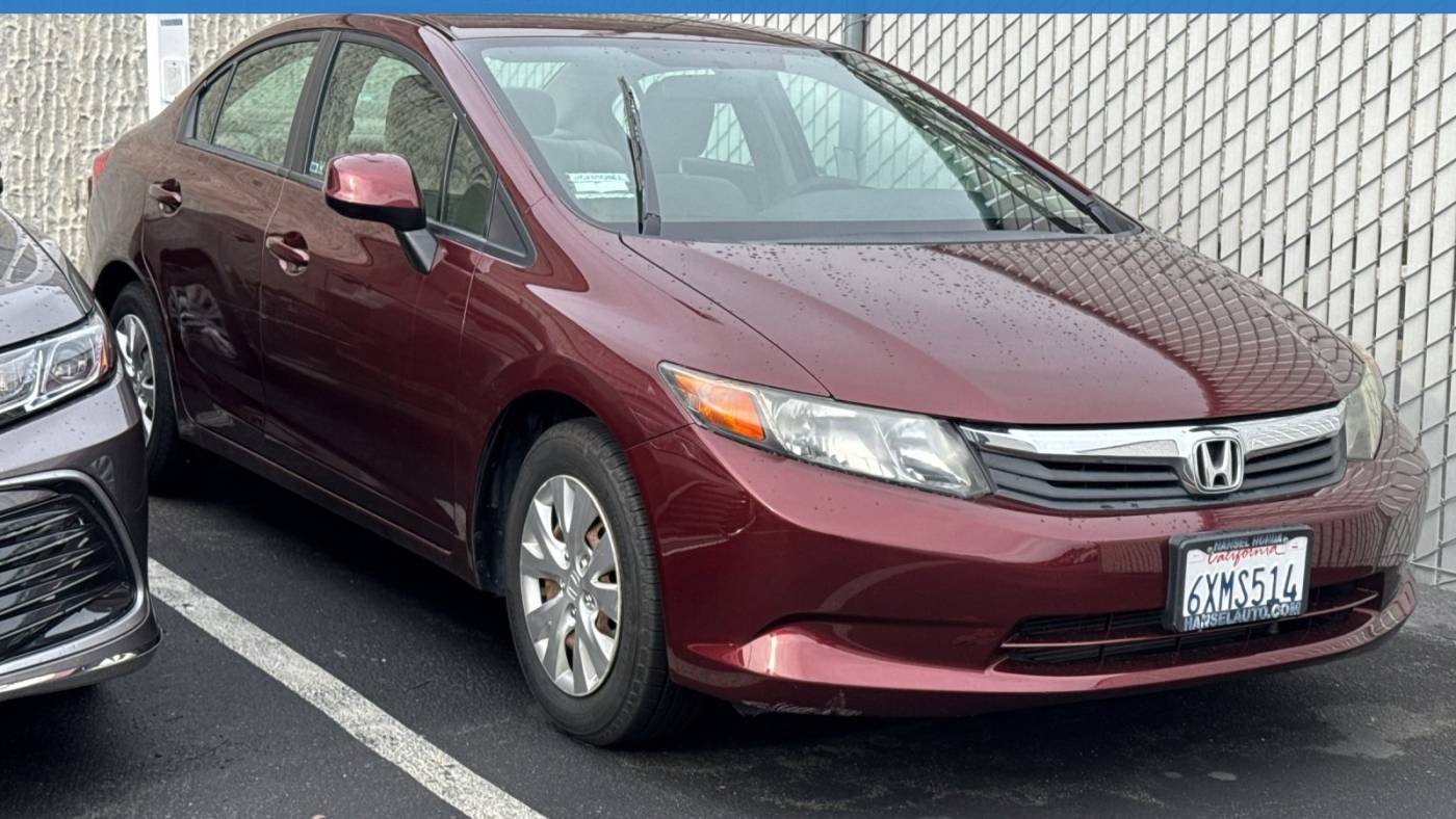2012 Honda Civic LX — Sedan — 47,887 mi — El Cerrito, CA