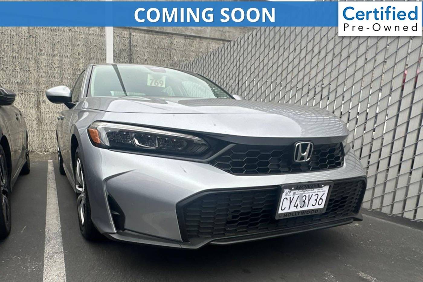 2025 Honda Civic LX — Sedan — 456 mi — El Cerrito, CA