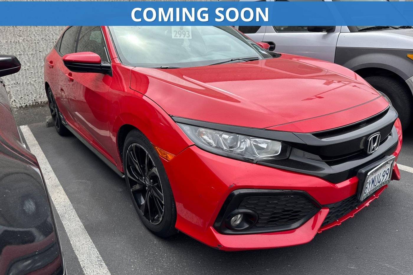 2018 Honda Civic Sport — Hatchback — 72,595 mi — El Cerrito, CA