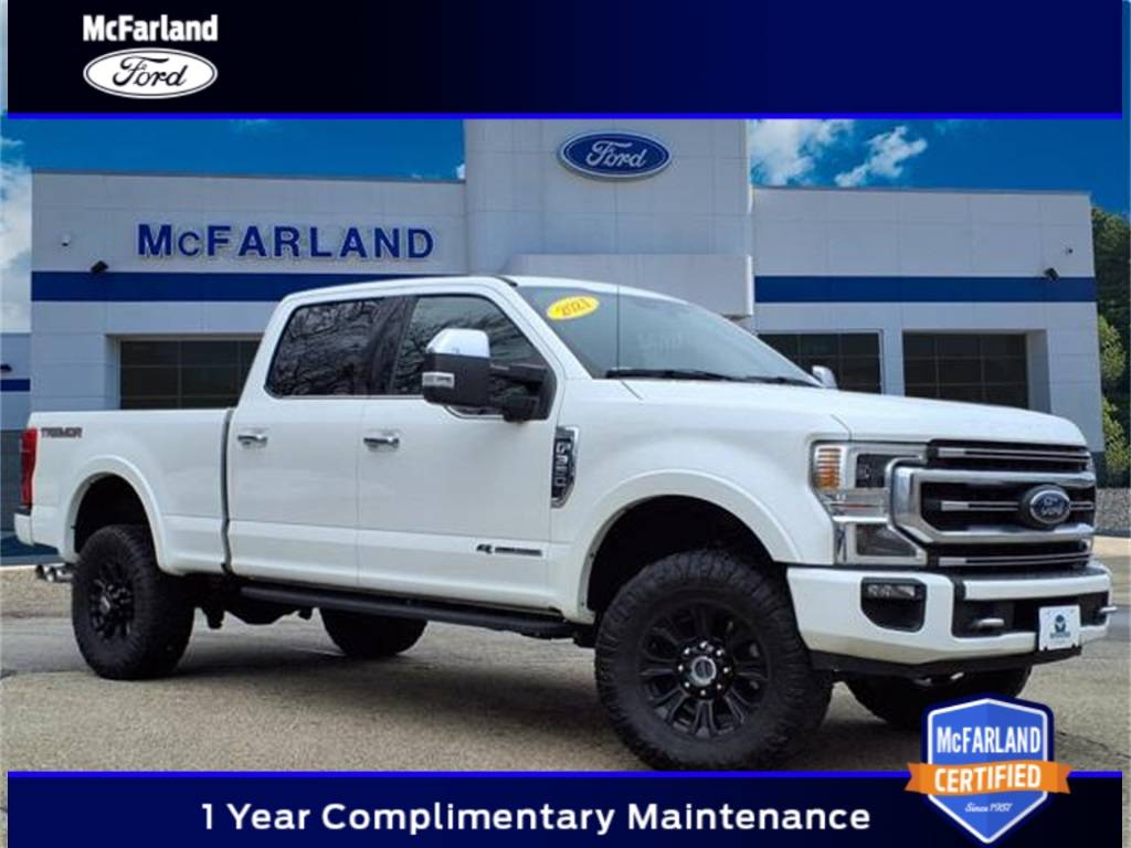 2021 Ford Super Duty F-350 Platinum — Pickup Truck — 58,520 mi — Rochester, NH
