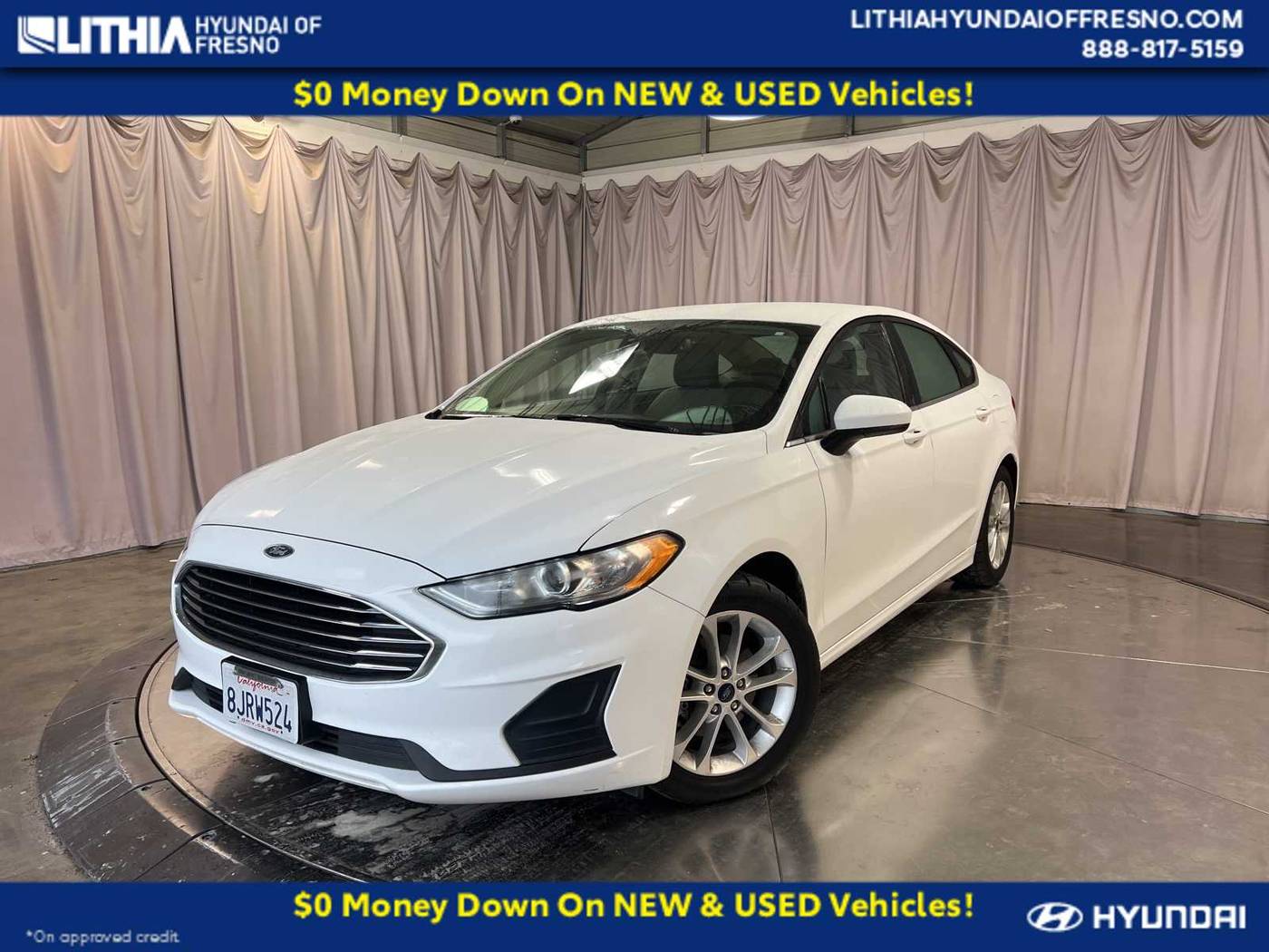 2019 Ford Fusion SE — Sedan — 101,735 mi — Fresno, CA