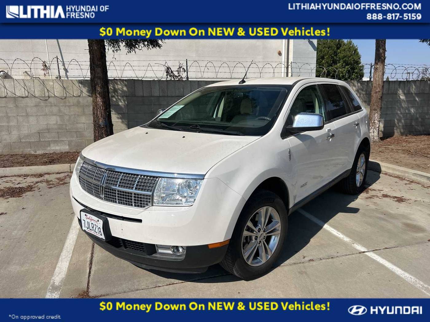2010 Lincoln MKX FWD — SUV — 125,646 mi — Fresno, CA