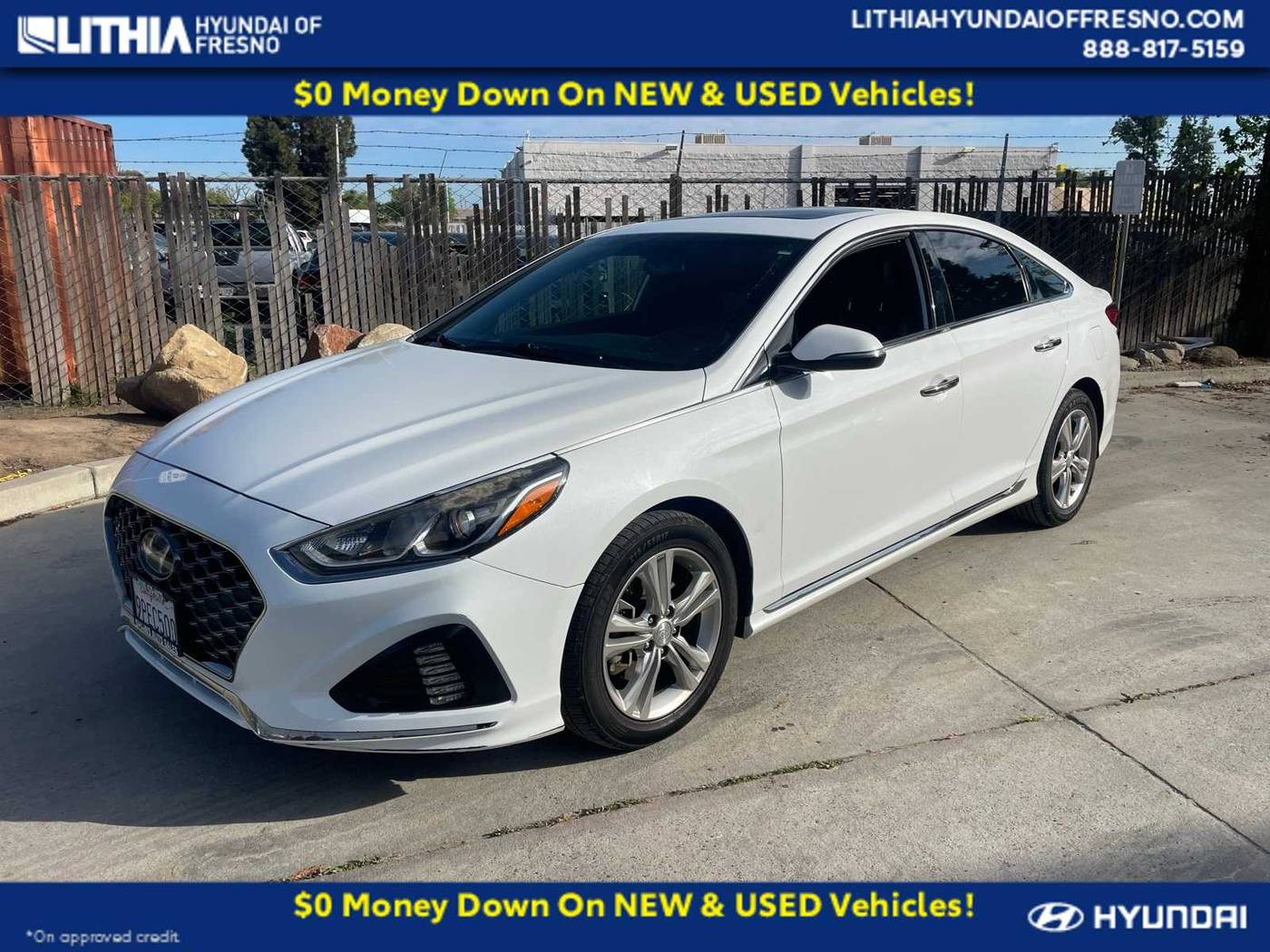 2018 Hyundai Sonata Sport — Sedan — 114,089 mi — Fresno, CA