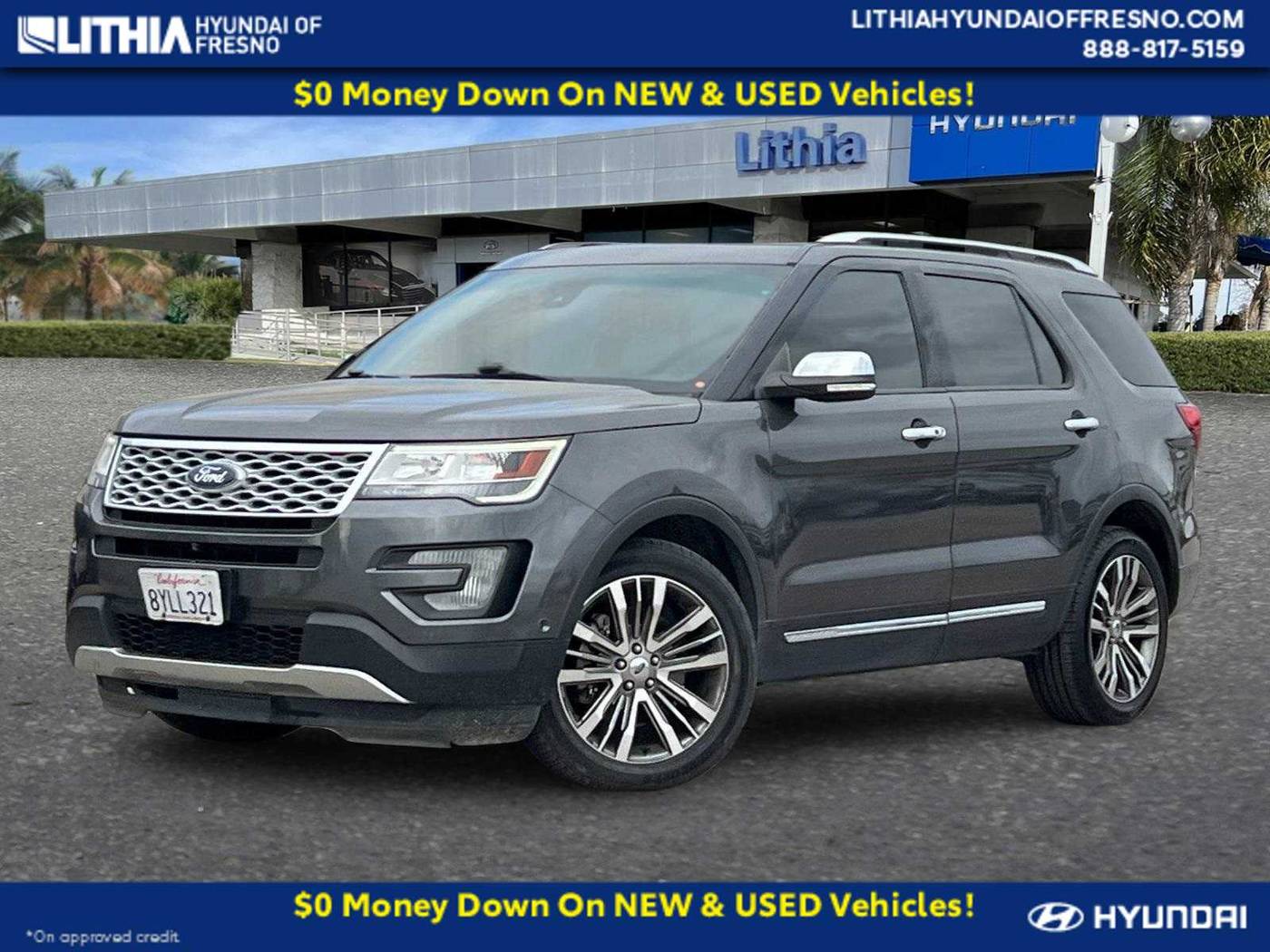 2016 Ford Explorer Platinum — SUV — 103,000 mi — Fresno, CA
