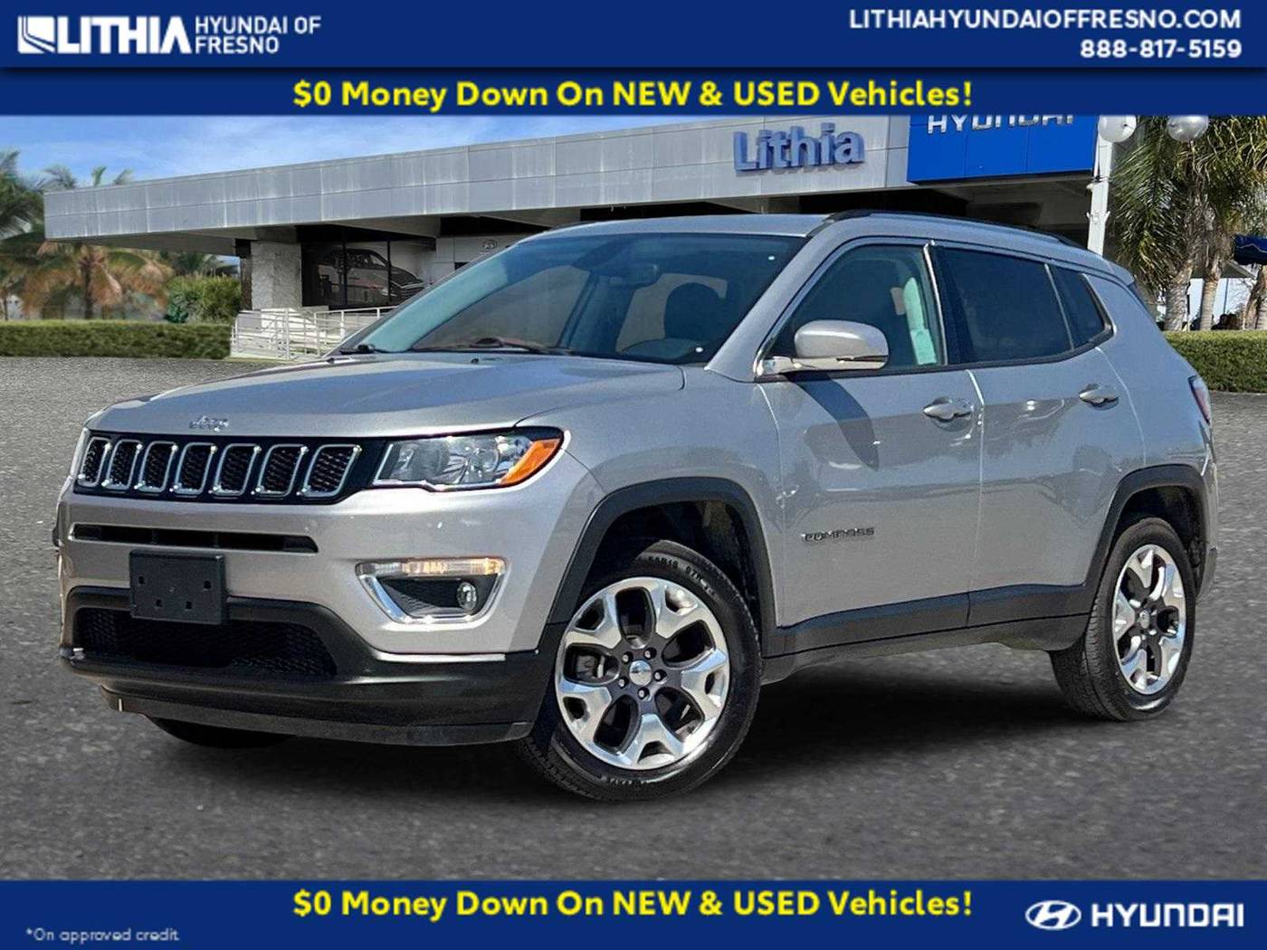2020 Jeep Compass Limited — SUV — 63,188 mi — Fresno, CA