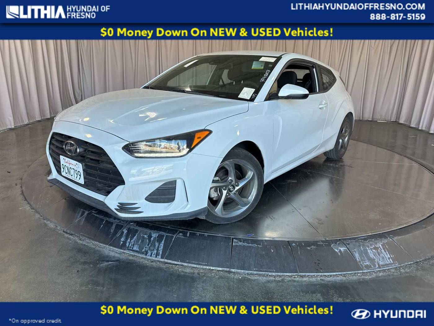 2019 Hyundai Veloster 2.0 — Hatchback — 66,827 mi — Fresno, CA