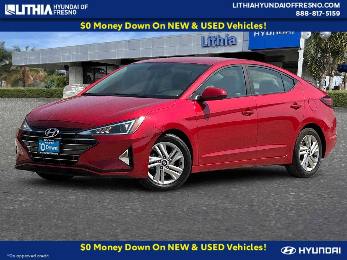 2020 Hyundai Elantra SEL — Sedan — 92,808 mi — Fresno, CA