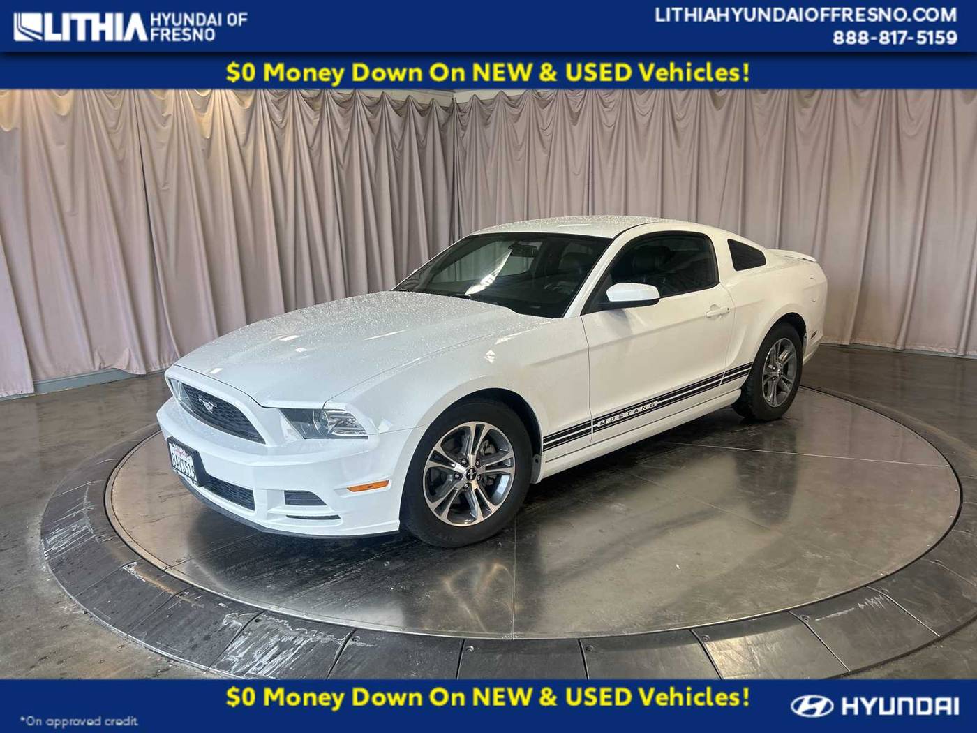 2014 Ford Mustang V6 Premium — Coupe — 98,915 mi — Fresno, CA