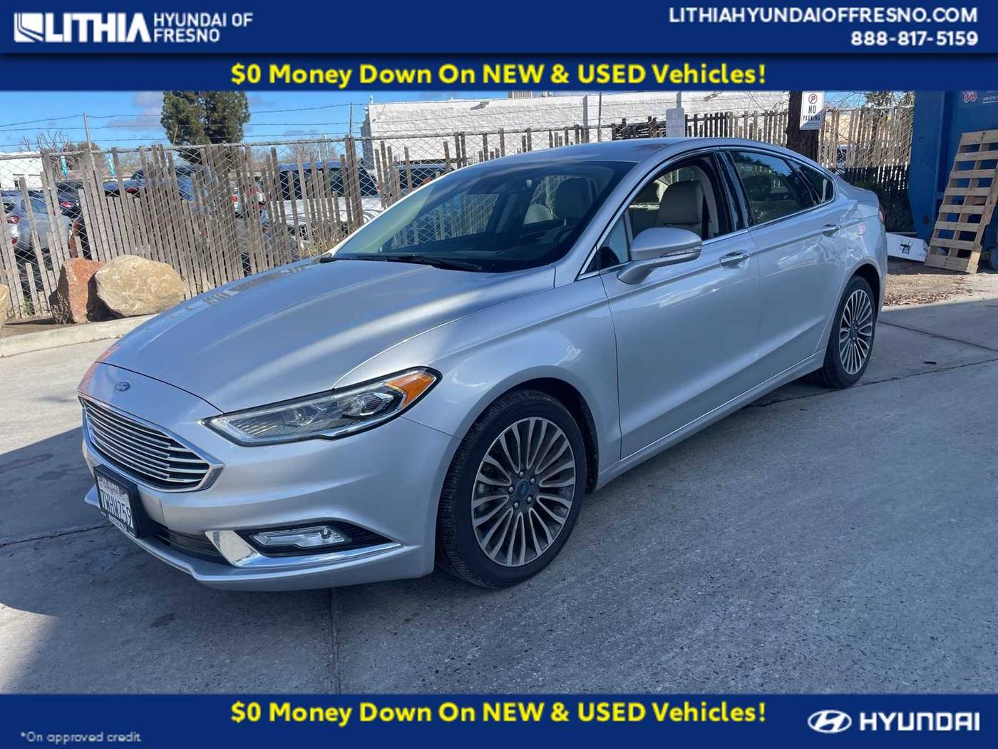 2017 Ford Fusion Titanium — Sedan — 51,753 mi — Fresno, CA