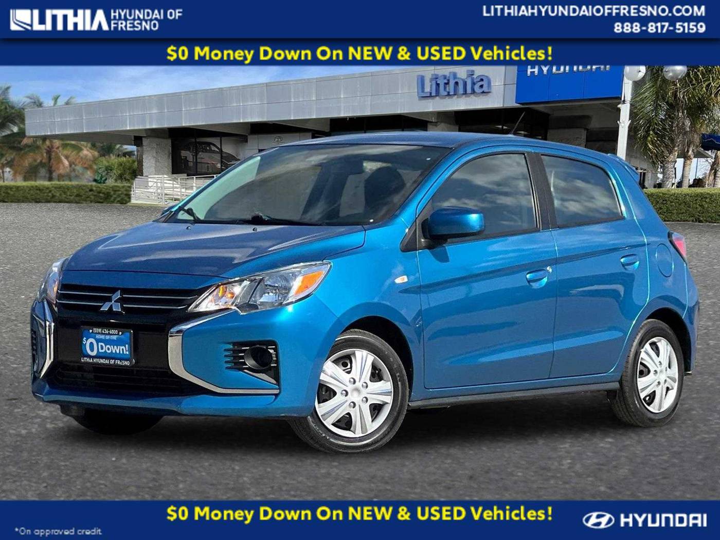 2021 Mitsubishi Mirage ES — Hatchback — 62,585 mi — Fresno, CA