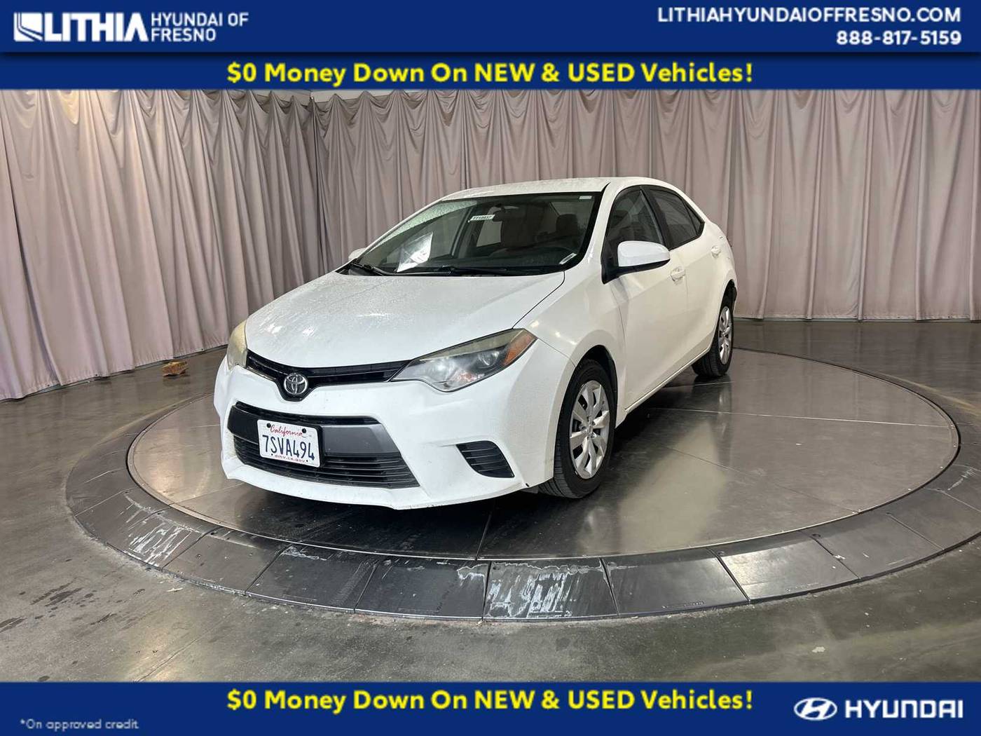2016 Toyota Corolla LE — Sedan — 172,246 mi — Fresno, CA