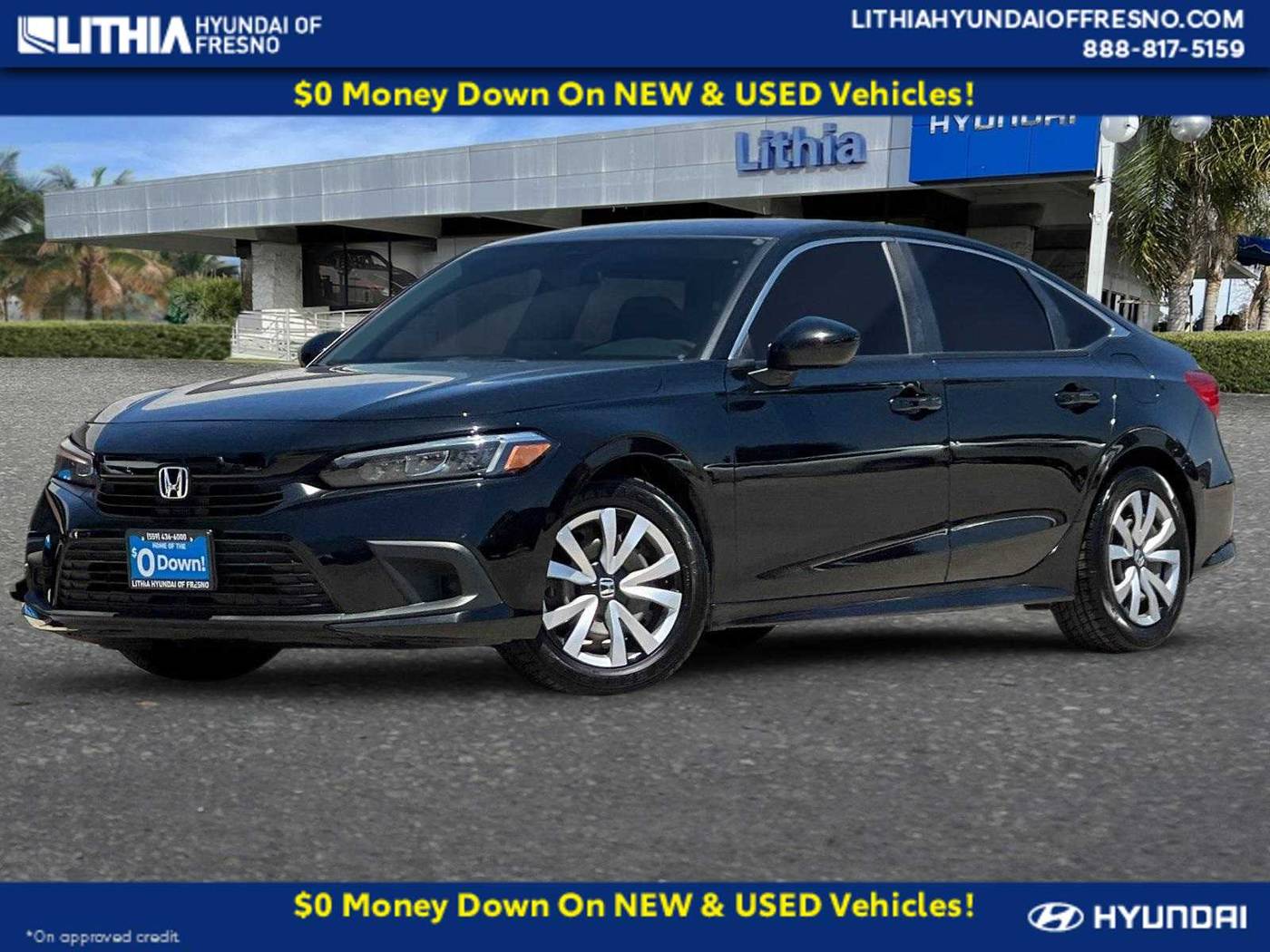 2022 Honda Civic LX — Sedan — 51,765 mi — Fresno, CA