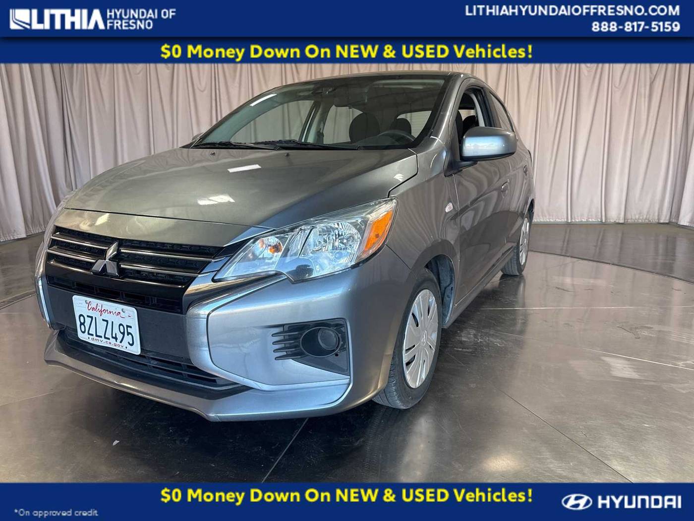 2021 Mitsubishi Mirage ES — Hatchback — 55,379 mi — Fresno, CA
