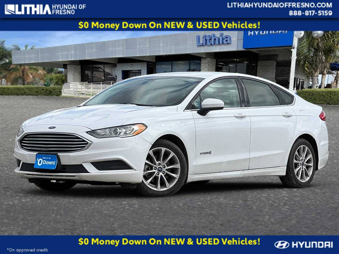 2017 Ford Fusion Hybrid SE — Sedan — 148,517 mi — Fresno, CA