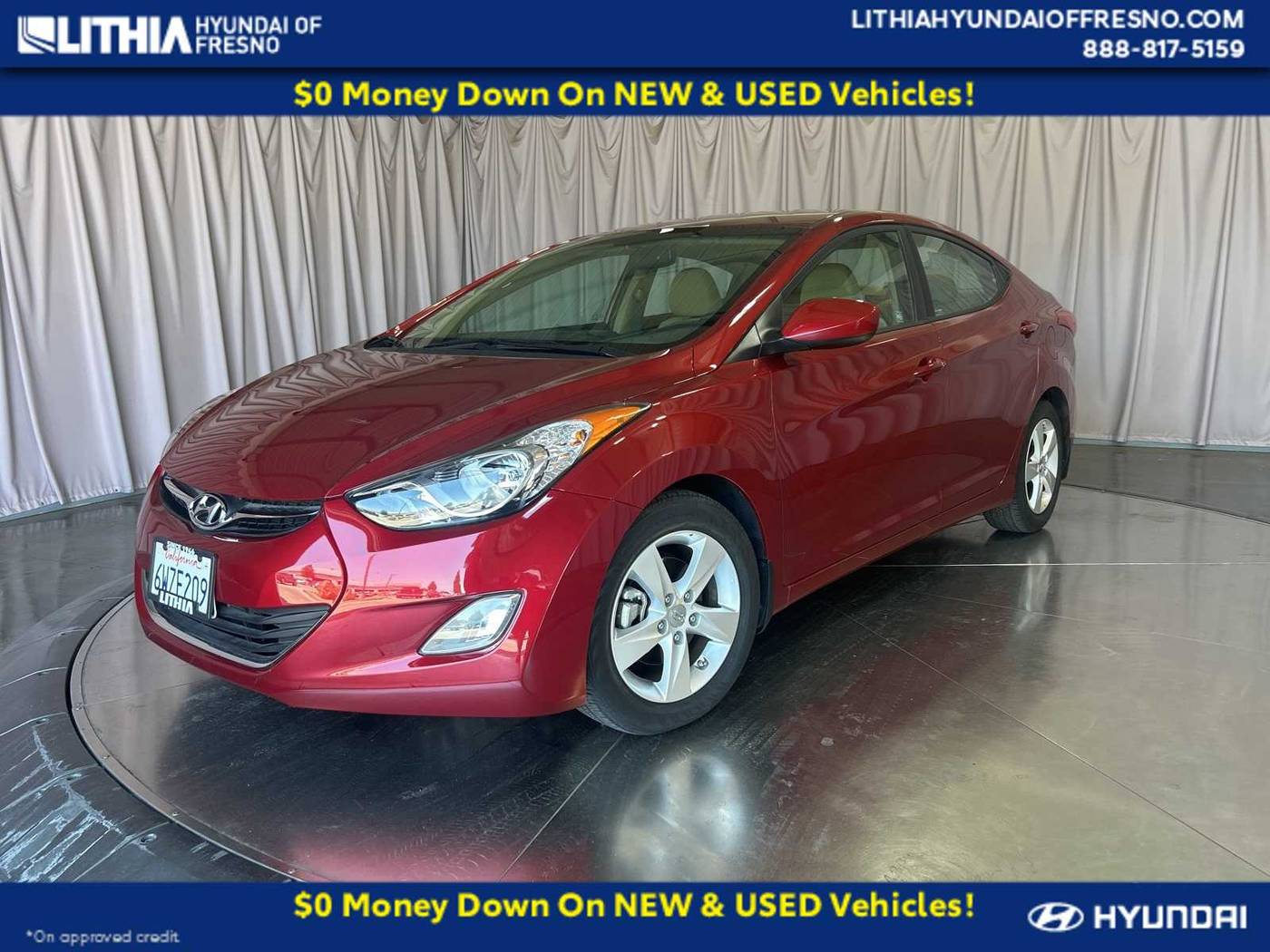2013 Hyundai Elantra GLS — Sedan — 12,015 mi — Fresno, CA