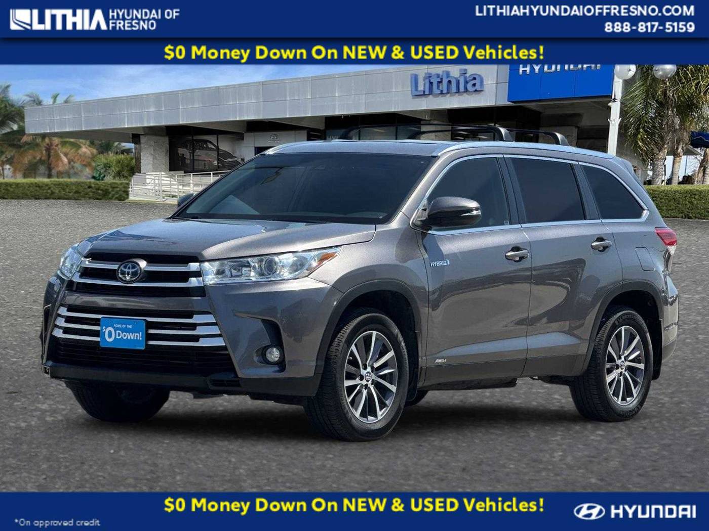 2019 Toyota Highlander Hybrid XLE — SUV — 60,901 mi — Fresno, CA