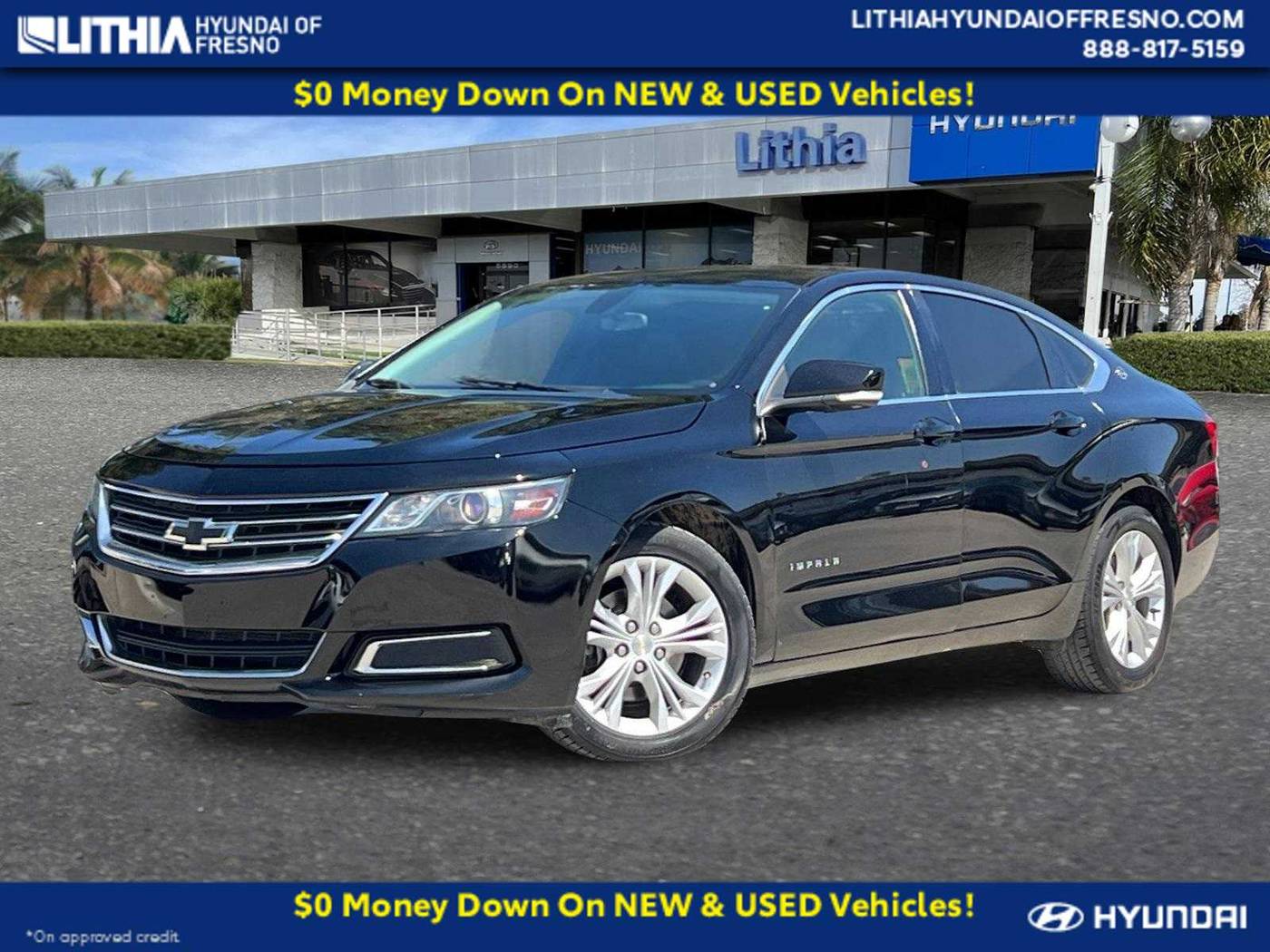 2015 Chevrolet Impala LT — Sedan — 80,026 mi — Fresno, CA