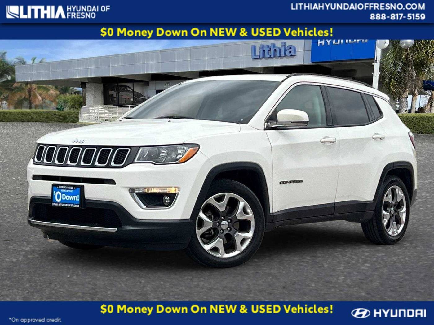 2019 Jeep Compass Limited — SUV — 99,419 mi — Fresno, CA