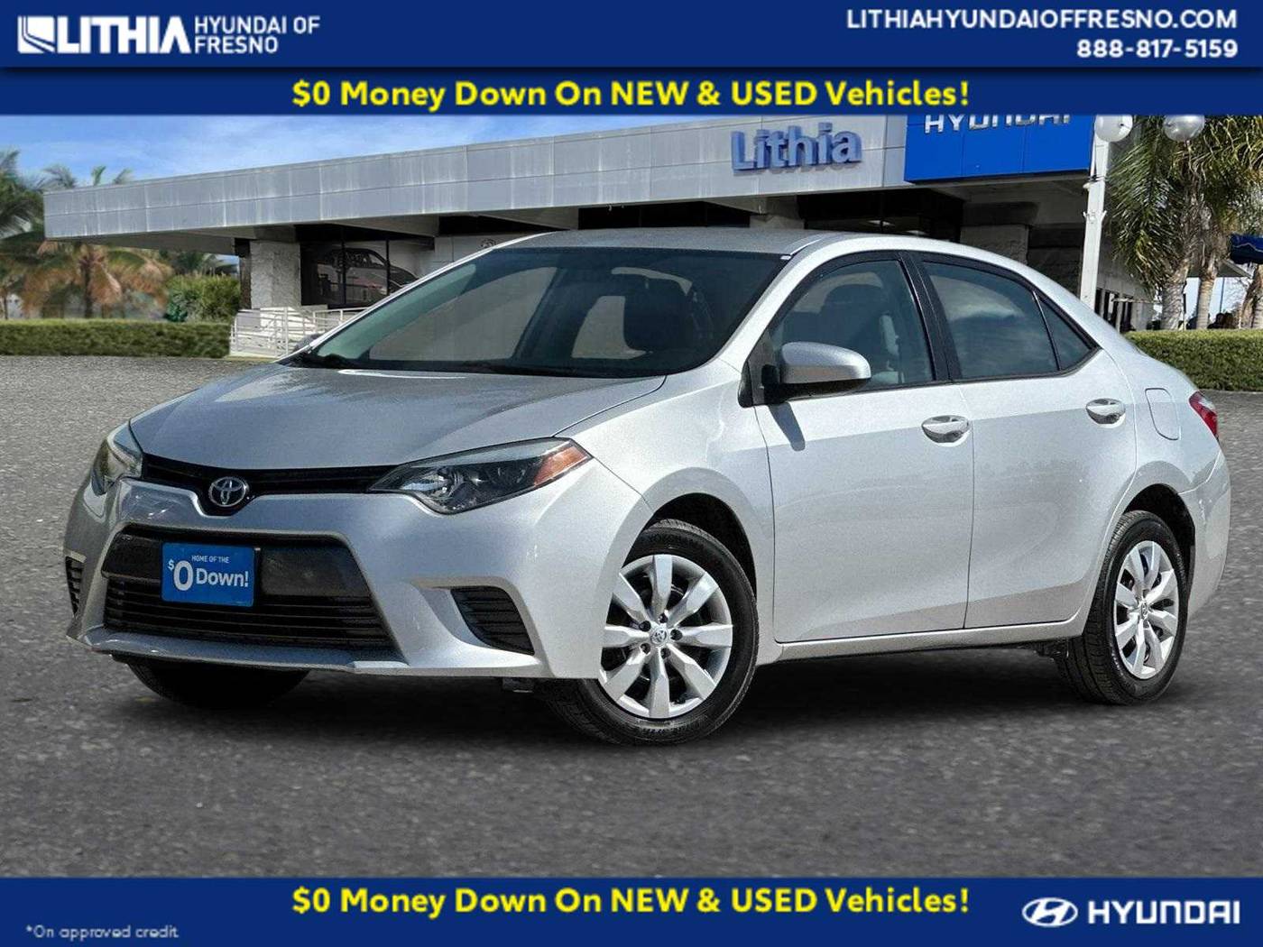 2016 Toyota Corolla LE — Sedan — 95,885 mi — Fresno, CA