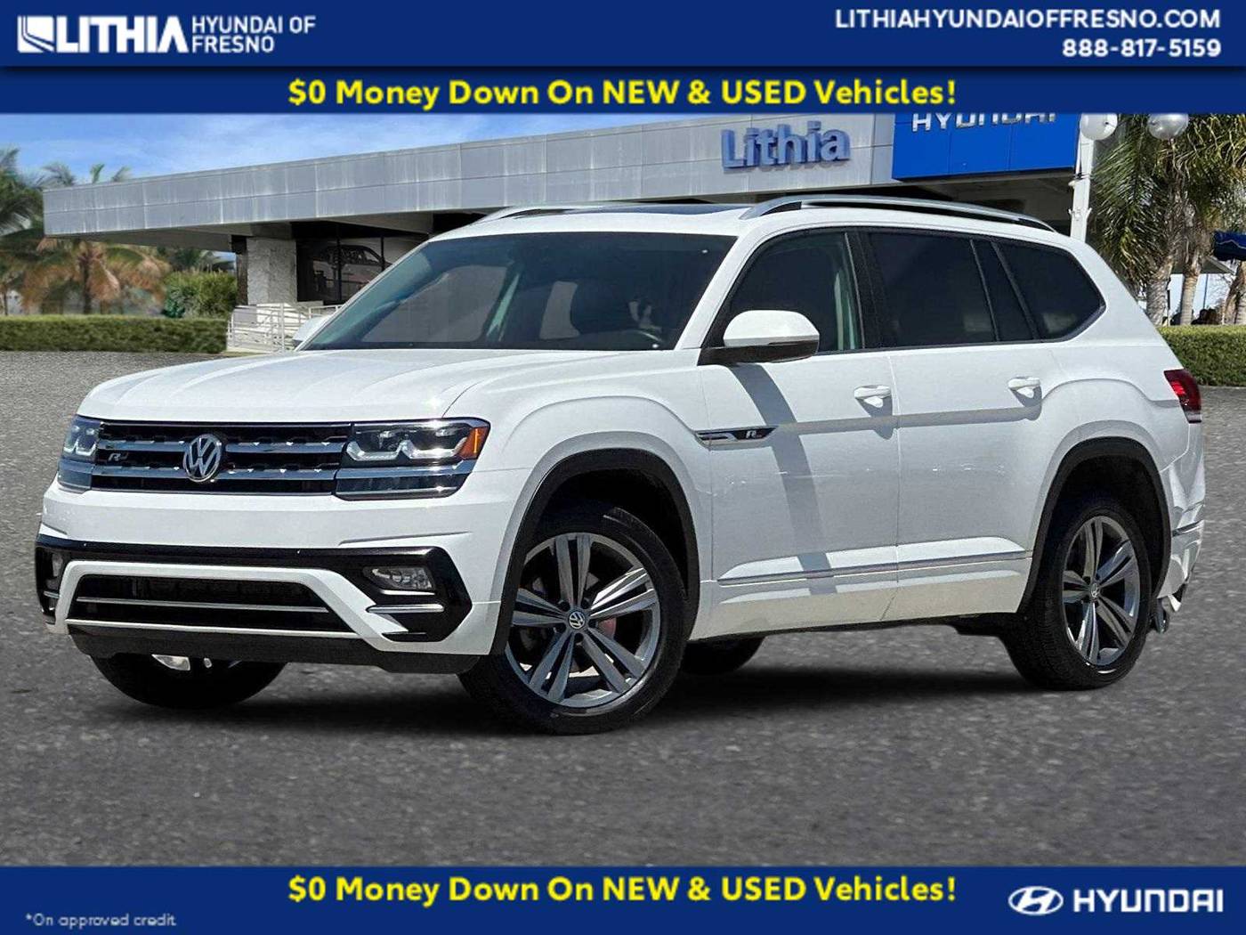 2019 Volkswagen Atlas SE with Technology R-Line — SUV — 102,526 mi — Fresno, CA