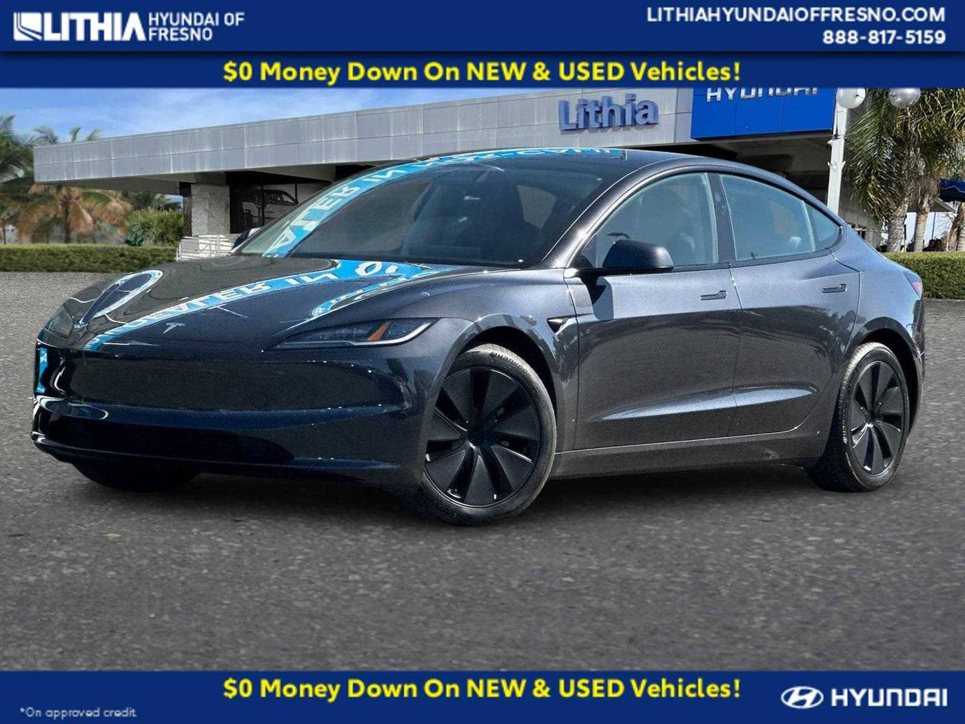 2025 Tesla Model 3 Long Range — Sedan — 4,319 mi — Fresno, CA