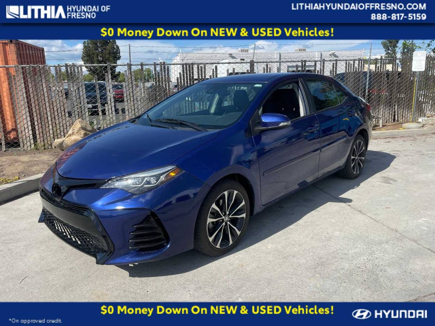 2018 Toyota Corolla SE — Sedan — 80,225 mi — Fresno, CA