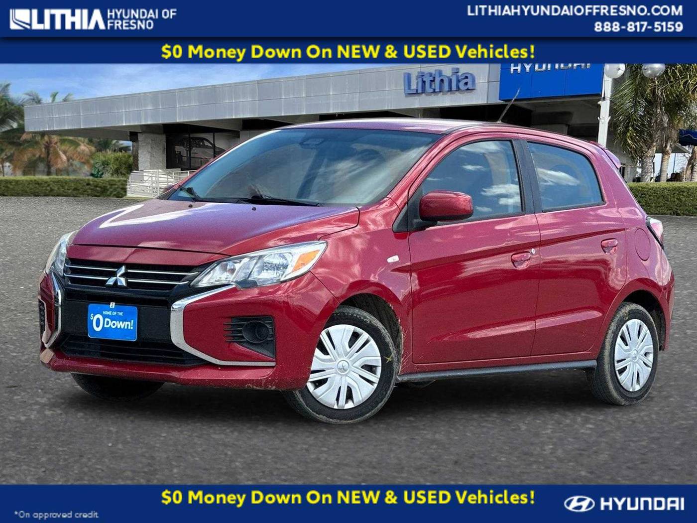2021 Mitsubishi Mirage ES — Hatchback — 61,644 mi — Fresno, CA