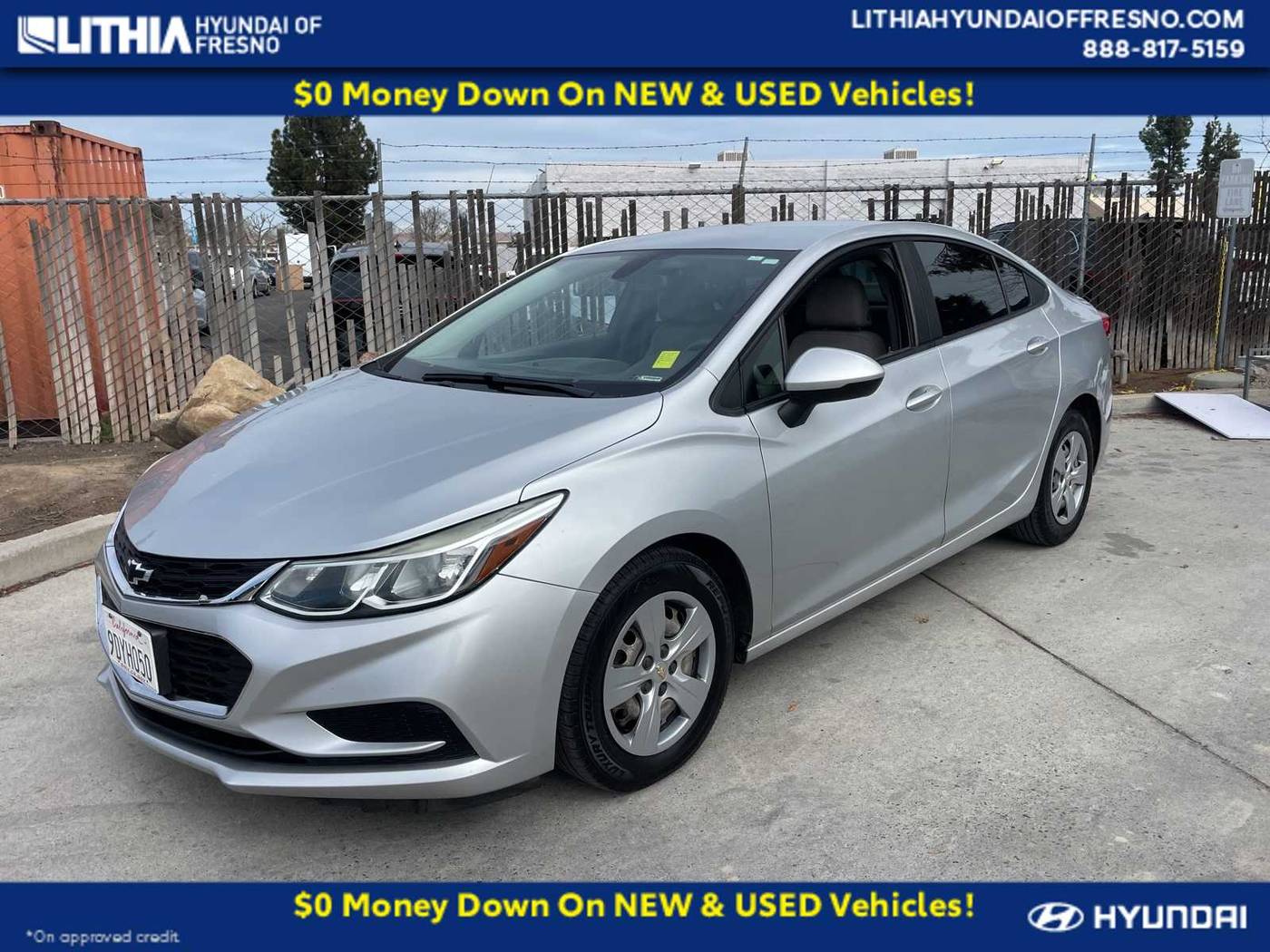 2018 Chevrolet Cruze LS — Sedan — 97,820 mi — Fresno, CA