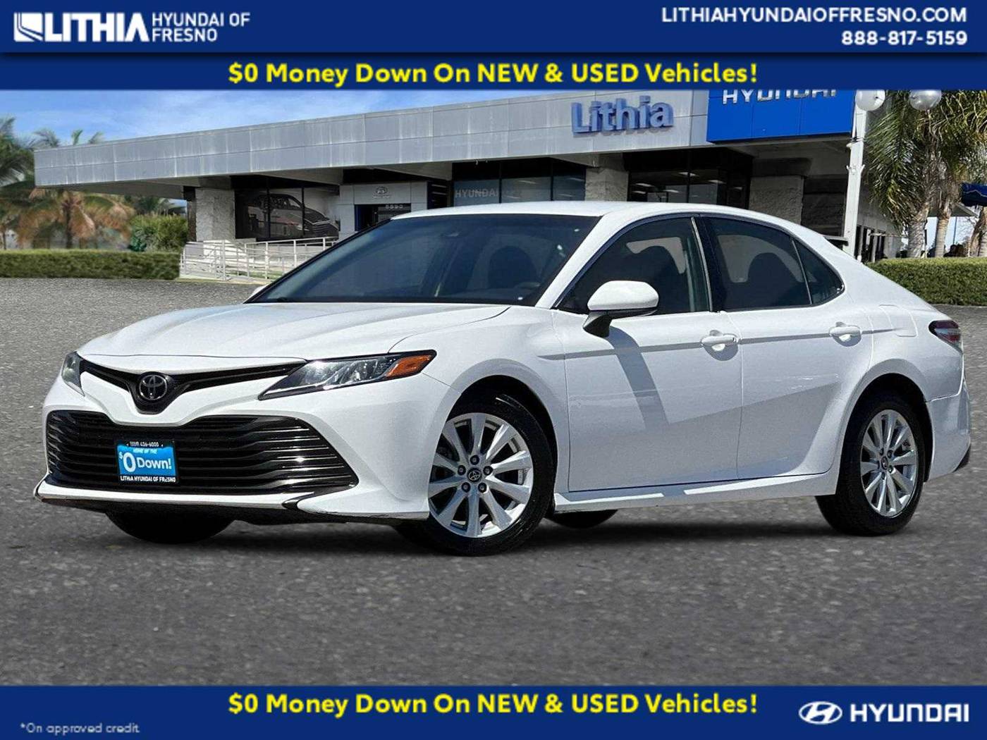 2018 Toyota Camry LE — Sedan — 163,984 mi — Fresno, CA
