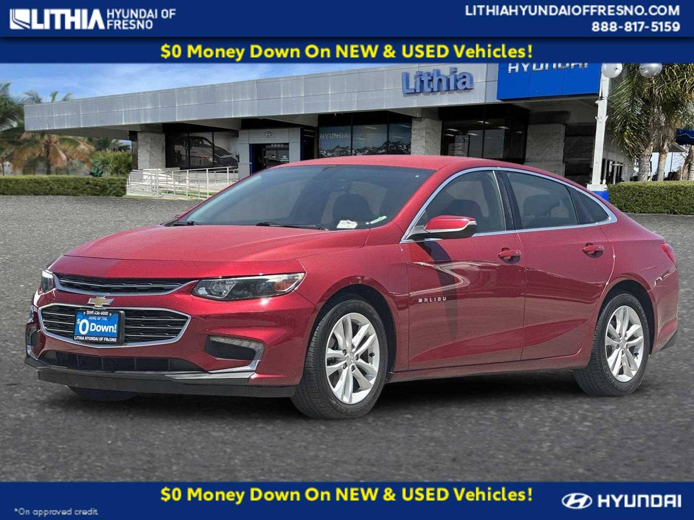 2016 Chevrolet Malibu LT — Sedan — 82,952 mi — Fresno, CA