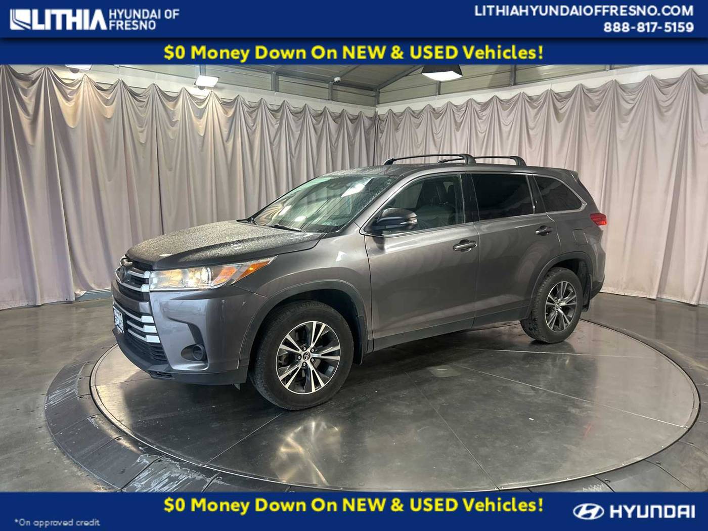 2019 Toyota Highlander LE V6 — SUV — 107,761 mi — Fresno, CA