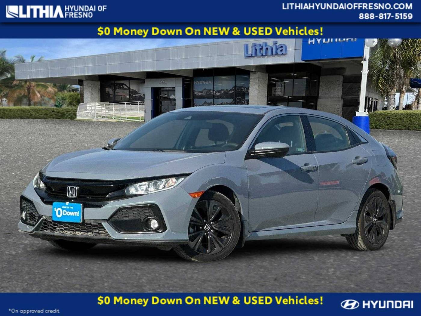 2019 Honda Civic EX — Hatchback — 26,948 mi — Fresno, CA