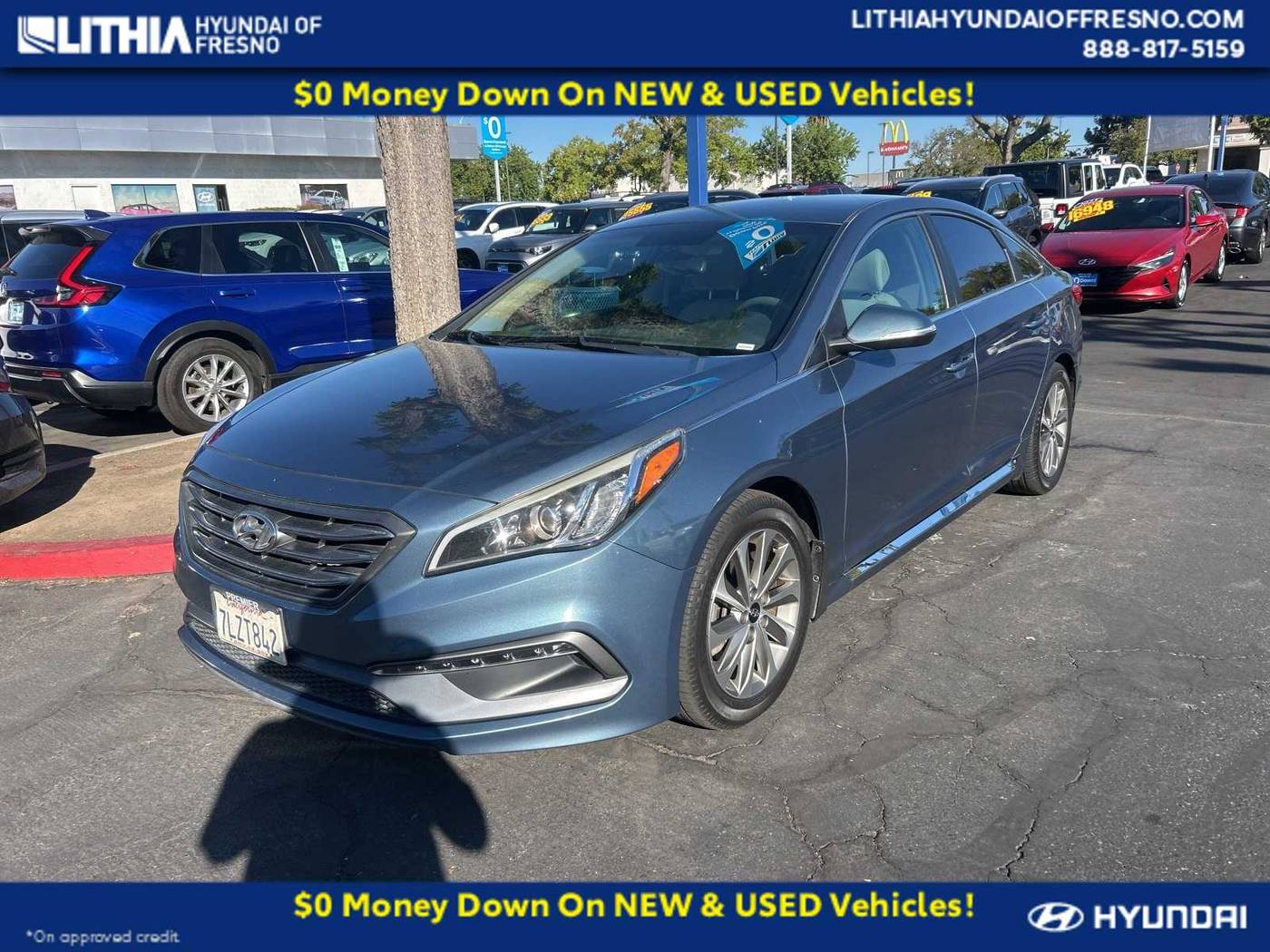 2015 Hyundai Sonata Sport — Sedan — 114,830 mi — Fresno, CA