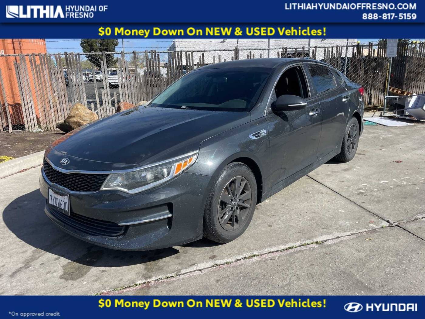 2016 Kia Optima LX Turbo — Sedan — 93,684 mi — Fresno, CA