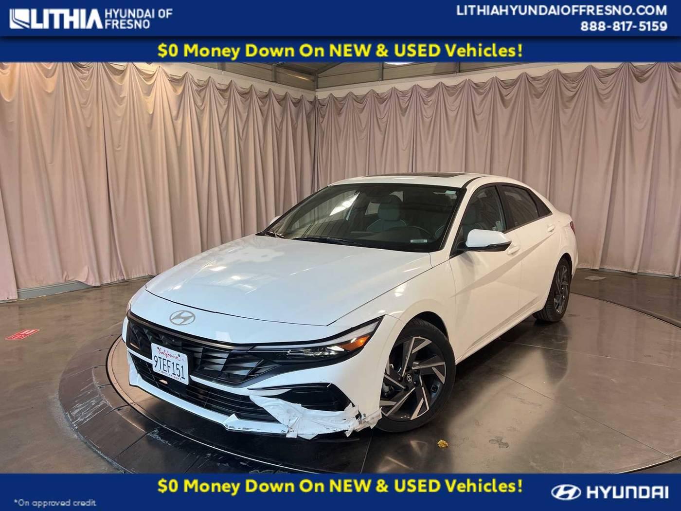 2025 Hyundai Elantra Hybrid Limited — Sedan — 21,576 mi — Fresno, CA