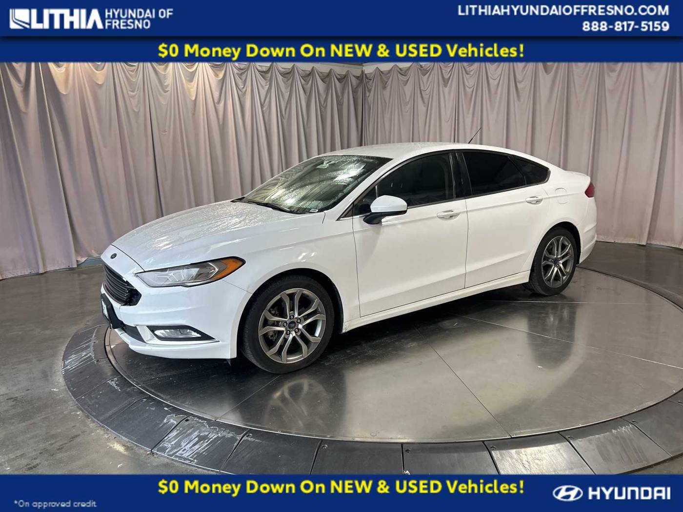2017 Ford Fusion SE — Sedan — 99,795 mi — Fresno, CA