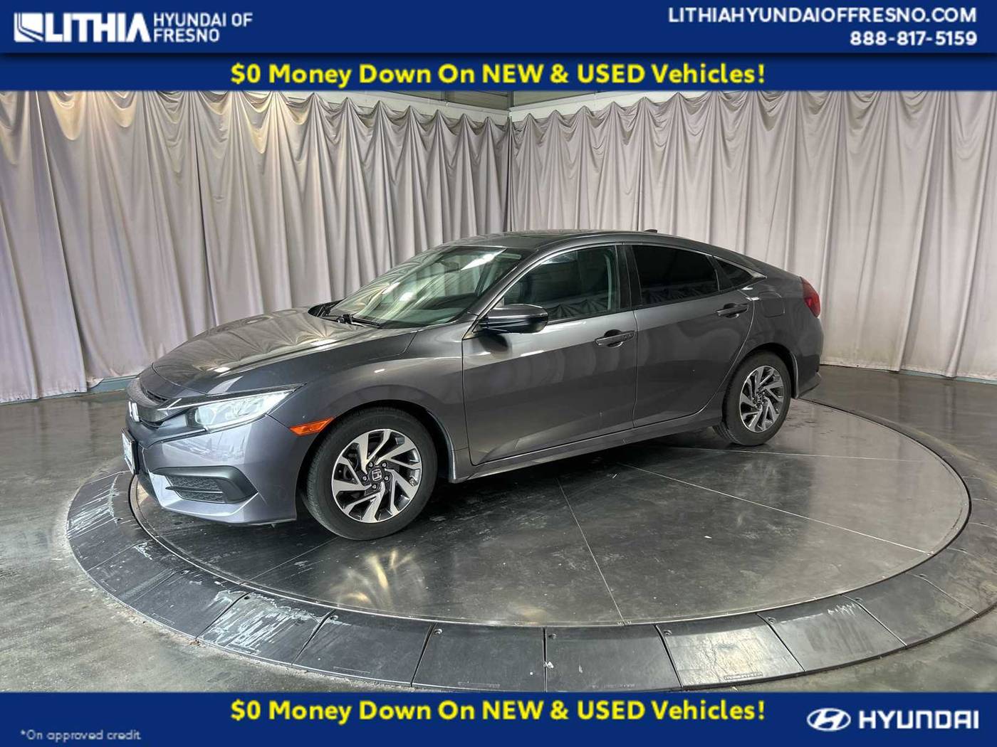 2018 Honda Civic EX — Sedan — 62,645 mi — Fresno, CA