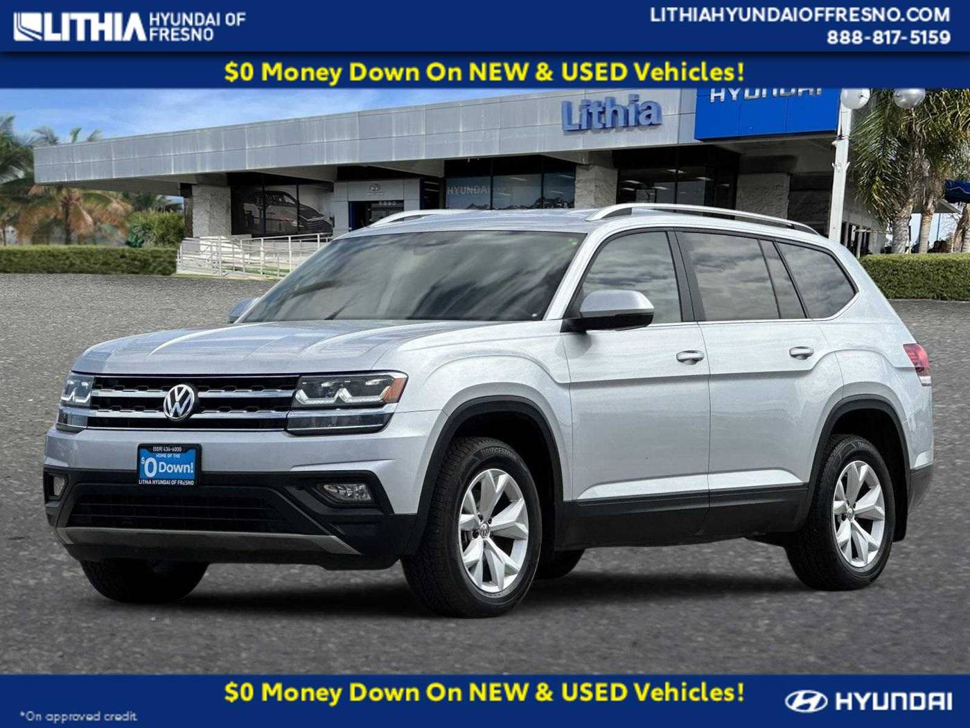 2018 Volkswagen Atlas SE with Technology — SUV — 132,000 mi — Fresno, CA